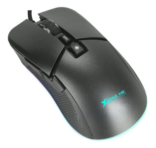 Mouse Gamer Gm-310 Xtrike Me 6400 Dpi 7 Botones Rgb 