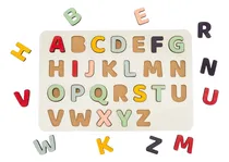 Comprar Alfabeto Colorido Cognitivo Sensorial Brinquedo Para Autista