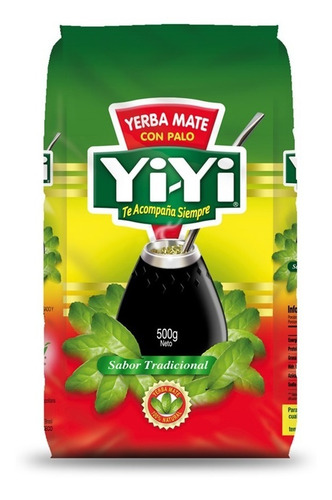 Yi-yi Yerba Mate Con Palo 500 Gr / Qué Té Quieres