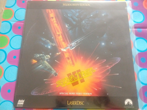 Star Trek Lp The Undiscovered Wide Screen Laser Disc Z