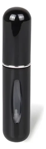 Atomizador Mini Botella Recargable Perfumero Spray 5ml Negro
