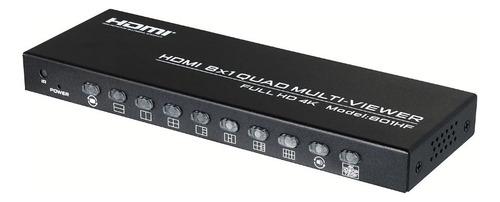 Multi Viewer Switch Hdmi 8x1 4k - 1080p High Multiviewer