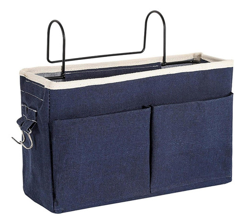 Bake Organizador De Carrito De Cabecera Cama Azul Oscuro