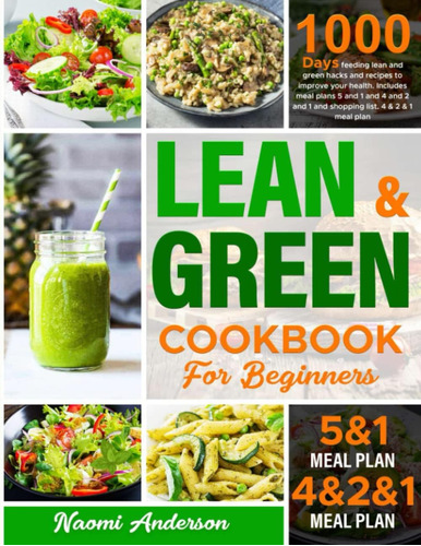 Libro: Lean And Green Cookbook For Beginners: 1000 Days Of L