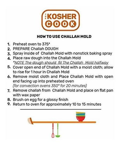 Molde Pan De Challah Ovalado - Silicona - Sin Moldear