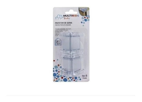 Kit 20 Protetores De Quina Mesa Armário Proteção Bebês