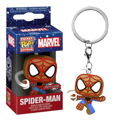 Funko Pop! Keychain Marvel Spiderman Special Edition