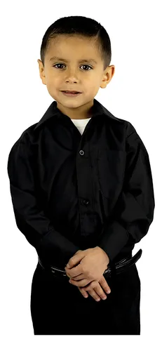 Camisa negra niño hotsell