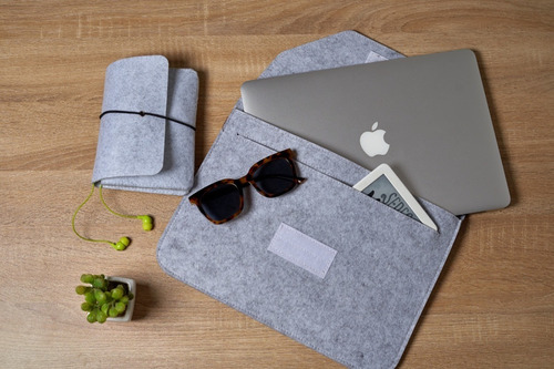 Funda Para Macbook Air 13 + Funda Cargador