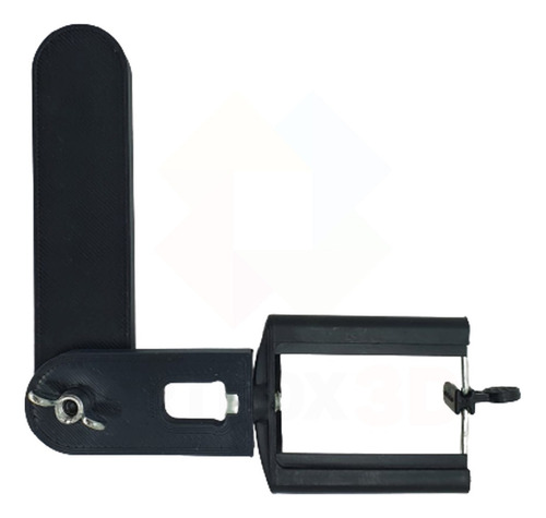 Suporte De Celular Para Monitor Notebook Tela Smartphone Cor Preto
