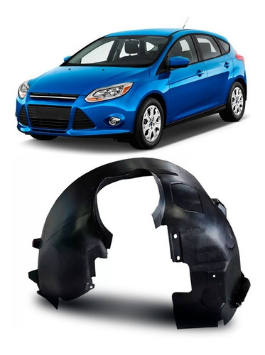 Parabarro Focus Ford 2014 2015 Dianteiro Lado Esquerdo