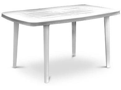 Imagen 1 de 5 de Mesa Plástica Ova 72x140x90cm G P