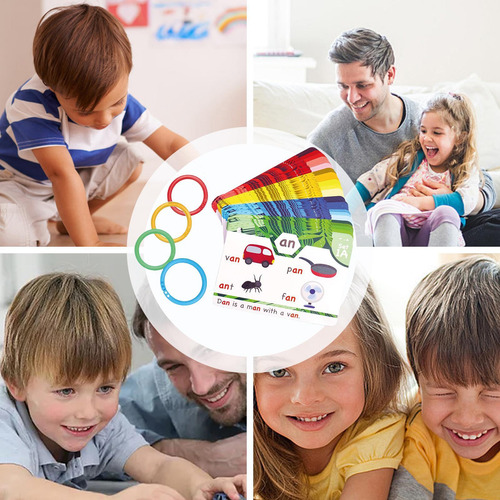 Lectura De Tarjetas Flash Para Niños Juegos De Palabras Cvc