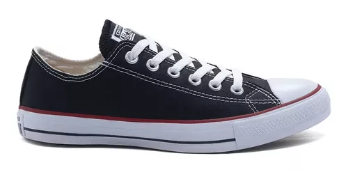 Tênis Converse All Star Branco Lona Feminino e Masculino sola baixa