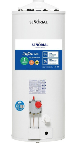 Termotanque Multigas Señorial 50l Tsz-50 Alta Recuperación