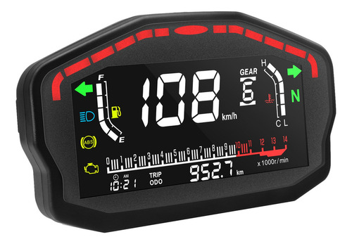 Velocímetro Digital Dash Digital Panel Universal Led Lcd Od