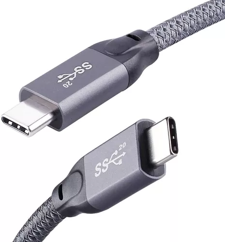 Cable USB-A a USB Tipo-C, longitud cable: 1 m. Carga Rápida (Hasta