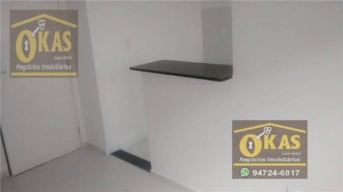 Imagem 1 de 12 de Apartamento Com 2 Dormitórios À Venda, 47 M² Por R$ 170.000,00 - Vila Urupês - Suzano/sp - Ap0071
