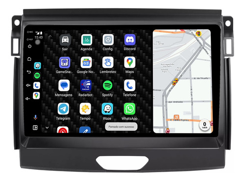 Multimidia Ranger 16/21 9p Adak Octa Android Carplay 4/64gb