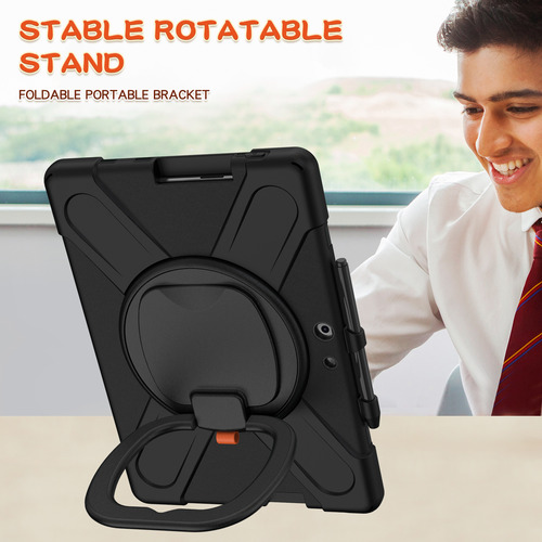 Funda Resistente Con Rotación De 360 Grados Para Microsoft Surface Pro X 2019, Funda Con Soporte De 13 Pulgadas Con Mango Y Agarre