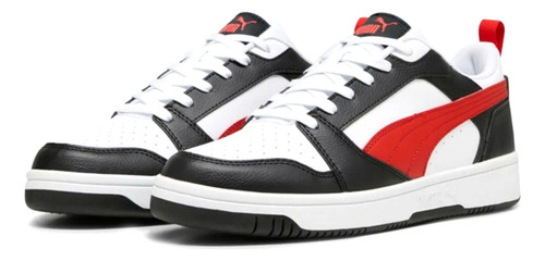 Zapatillas Puma Hombre Rebound V6 Low 392328 04 Blanco