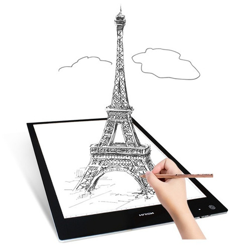 Tableta De Iluminación Led Recargable Huion Lb3 + Envió