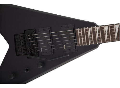 Jackson King V - Kvxmg Satin Black - Material de escala Msi Black Laurel