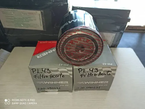 Filtro De Aceite Pl-43