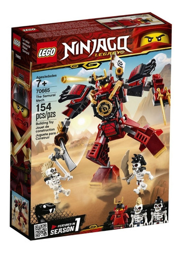Lego Ninjago 70665 Robot Samurai Original Mundo Manias