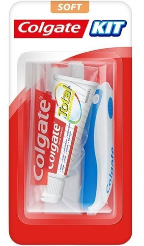 Colgate Kit Cepillo Dental + Pasta De Dientes 19 Ml +neceser