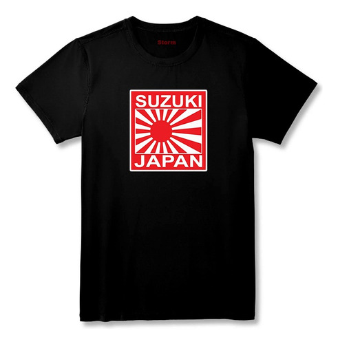 Remera Suzuki Simple Japan  100% Algodon 