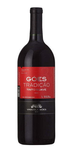 Vinho Tradição Tinto Suave Isabel/bordô 1l - Góes