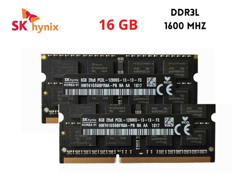  Kit Ram Ddr3 16gb  2x8 Gb, 1600 Mhz Apple Macbook Pro 2012