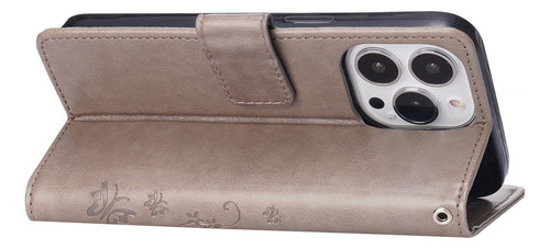 Capa De Telefone Para iPhone, Capa De Couro, Compartimento P