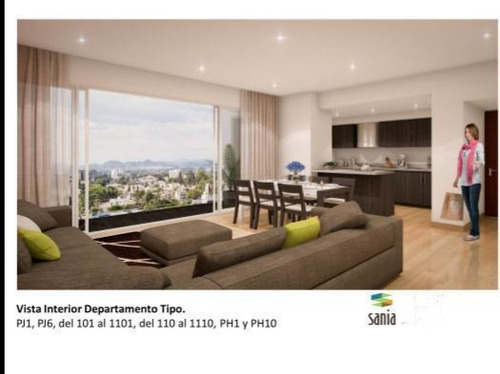 Hermoso Departamento De Lujo Torre Sania En Venta En Guadala