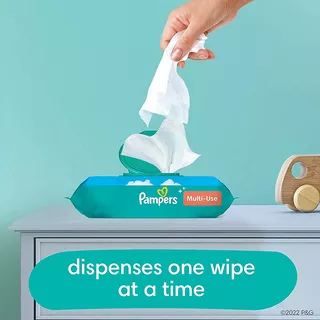 Pampers Baby Wipes Multi-use Breeze Clean 9x Pop-top Packs 5