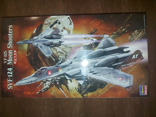 Macross Vf-22s Moon Shooters. Kit Para Armar Hasegawa. Nuevo