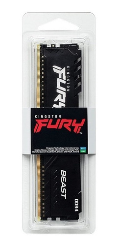Memoria Ram Ddr4 Kingston Fury Beast 4gb 3200mhz Pc4-25600