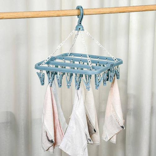 3 Colgadores De Ropa Plegables Para Secar Calcetines A Prueb