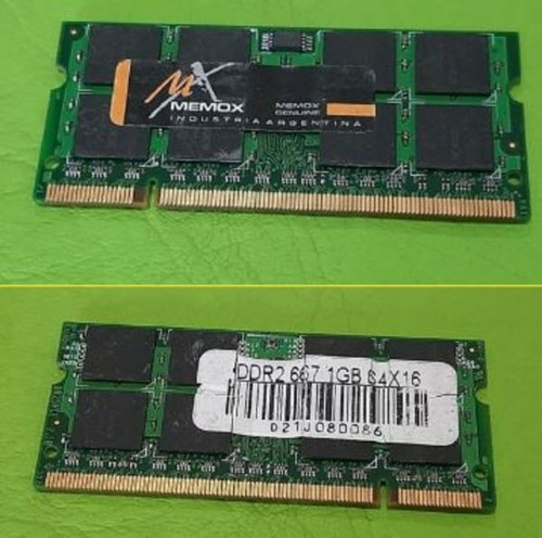 Memoria 1 Gb Ddr2 667 Mhz Memox
