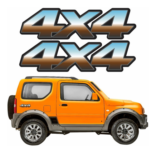 Kit Adesivo Suzuki Jimny 4x4 Jmny16