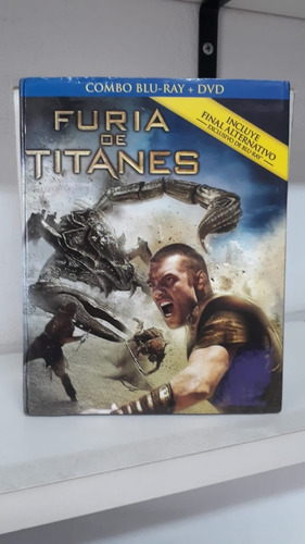 Blu-ray + Dvd -- Furia De Titanes