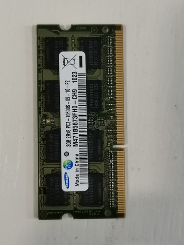 Memoria Ram  2gb 1x2gb Samsung M471b5773dh0-ch9