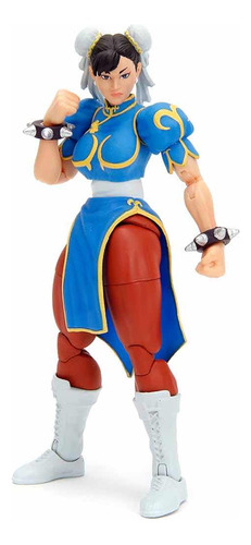 Street Fighter Ii - Figura De Acción De Chun Li 15cm