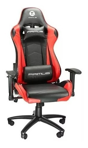 Primus Silla Gaming Chair Thronos 100t Base De Nylon Roja