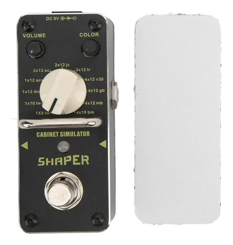 Pedal De Efectos Analógicos Guitar Shaper Cabinet Simulator