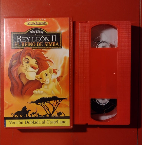 El Rey Leon 2 El Reino De Simba  Vhs