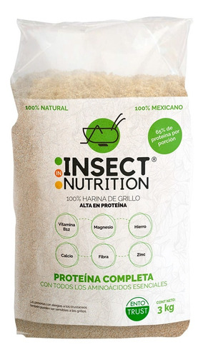 Harina De Grillo In Insect Nutrition 3 Kg