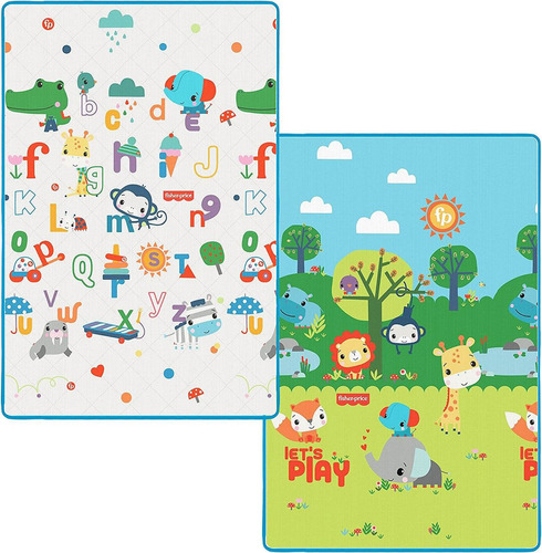 Fisher Price Multimat Baby Play Mat Double Side - 180x120x0.