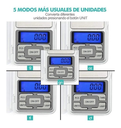 Báscula Digital De 100g X 0.01g Para Joyería De Oro, Hierba